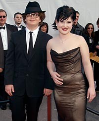 Jack, Kelly Osbourne 2003 AMA Co-hosts