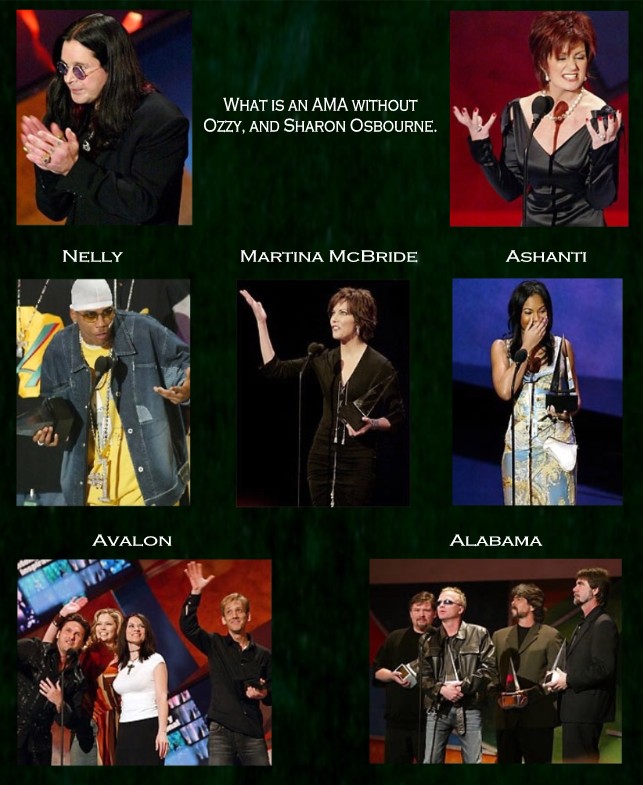 2003 AMA Presenters / Winners